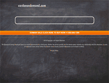Tablet Screenshot of cardonondemand.com
